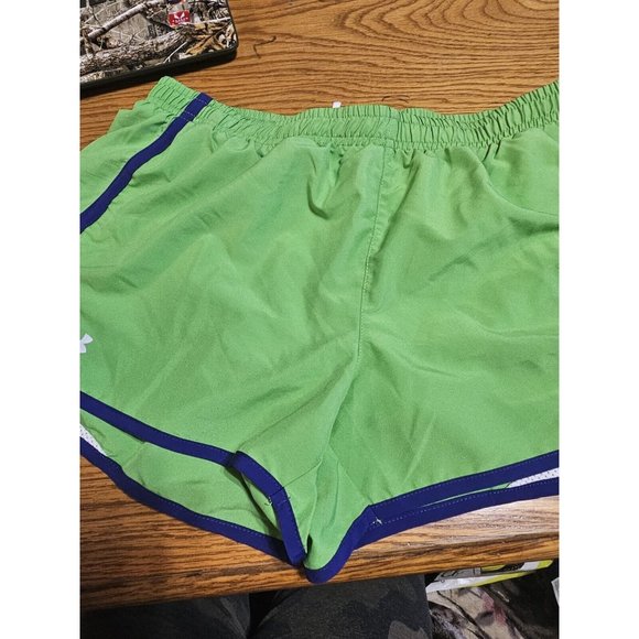 Under Armour Pants - Under Armour Green Lightweight Running Shorts Lined Women's Size Medium Athletic